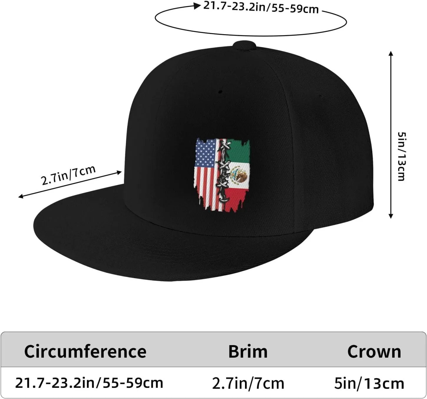 Baseball Caps for Men Women Adjustable Flat Brim Hat Classic Hip Hop Hat Dad Hat Running Sun Hats