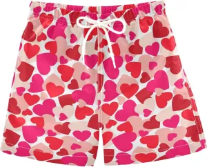 Boccsty Blue Ice Cream Boys Swim Trunks Baby Kids Swimwear Summer Toddler Beach Board Shorts 2T-XL