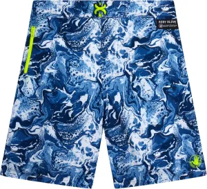 Body Glove Boys Swim Board Shorts - UPF 50  Quick Dry Boys Swim Trunks Bathing Suit Kids Swimwear with Pockets(Sizes: 8-18)