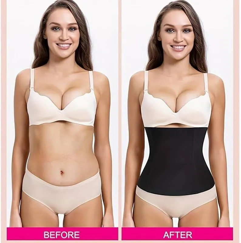 Boolavard Womens' Waist Trainer Tummy Control Waist Cincher Slim Body Shaper