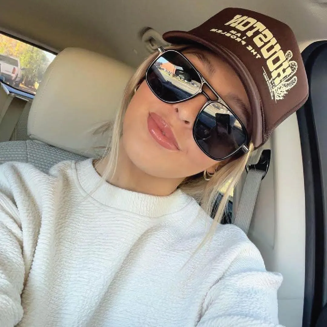 Bottom Shelf Houston I Am The Problem Foam Trucker Hat Unisex with Hat Pin