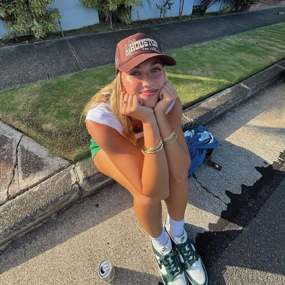 Bottom Shelf Houston I Am The Problem Foam Trucker Hat Unisex with Hat Pin