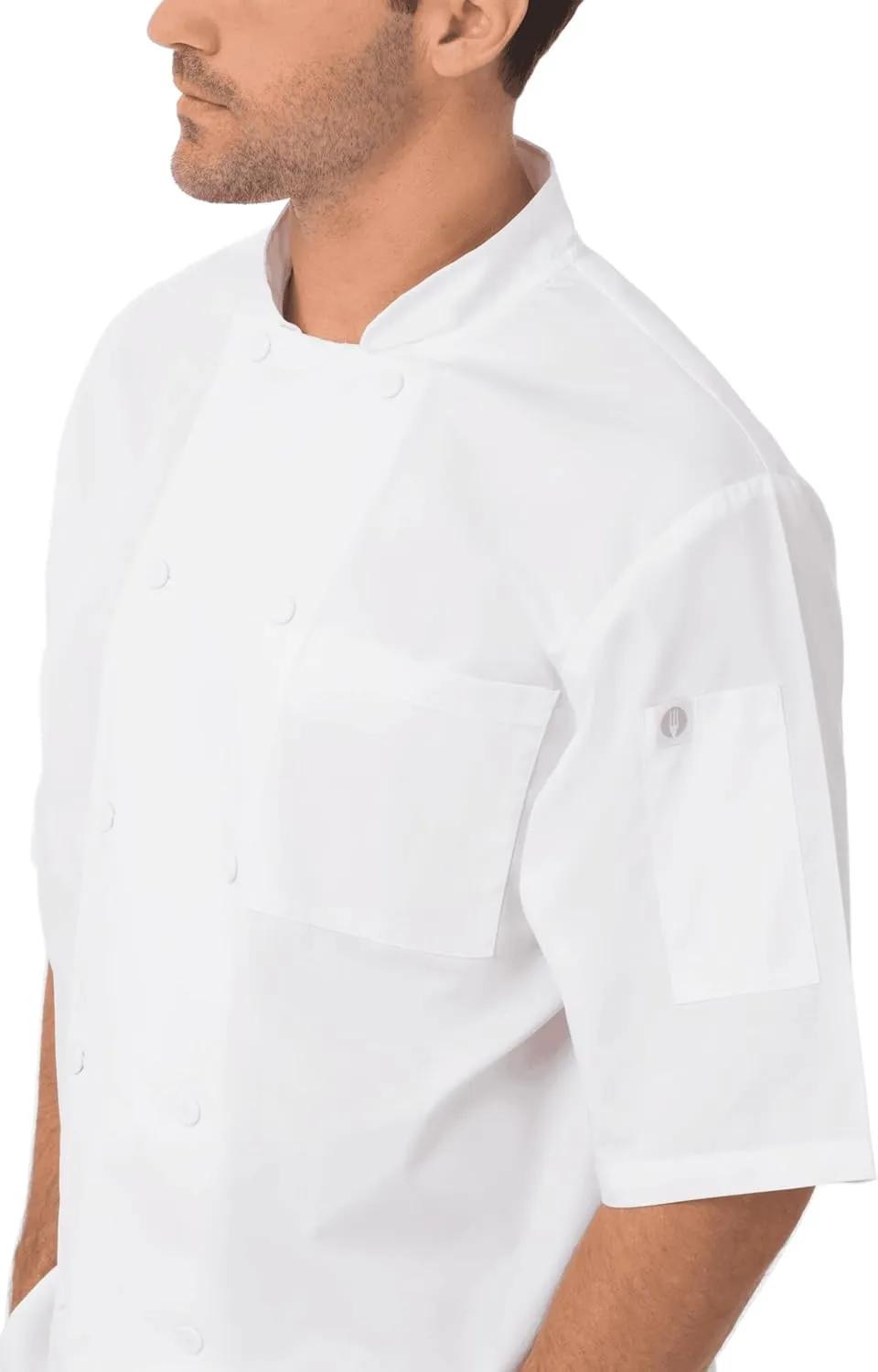 Chef Works Men's Montreal Cool Vent Chef Coat