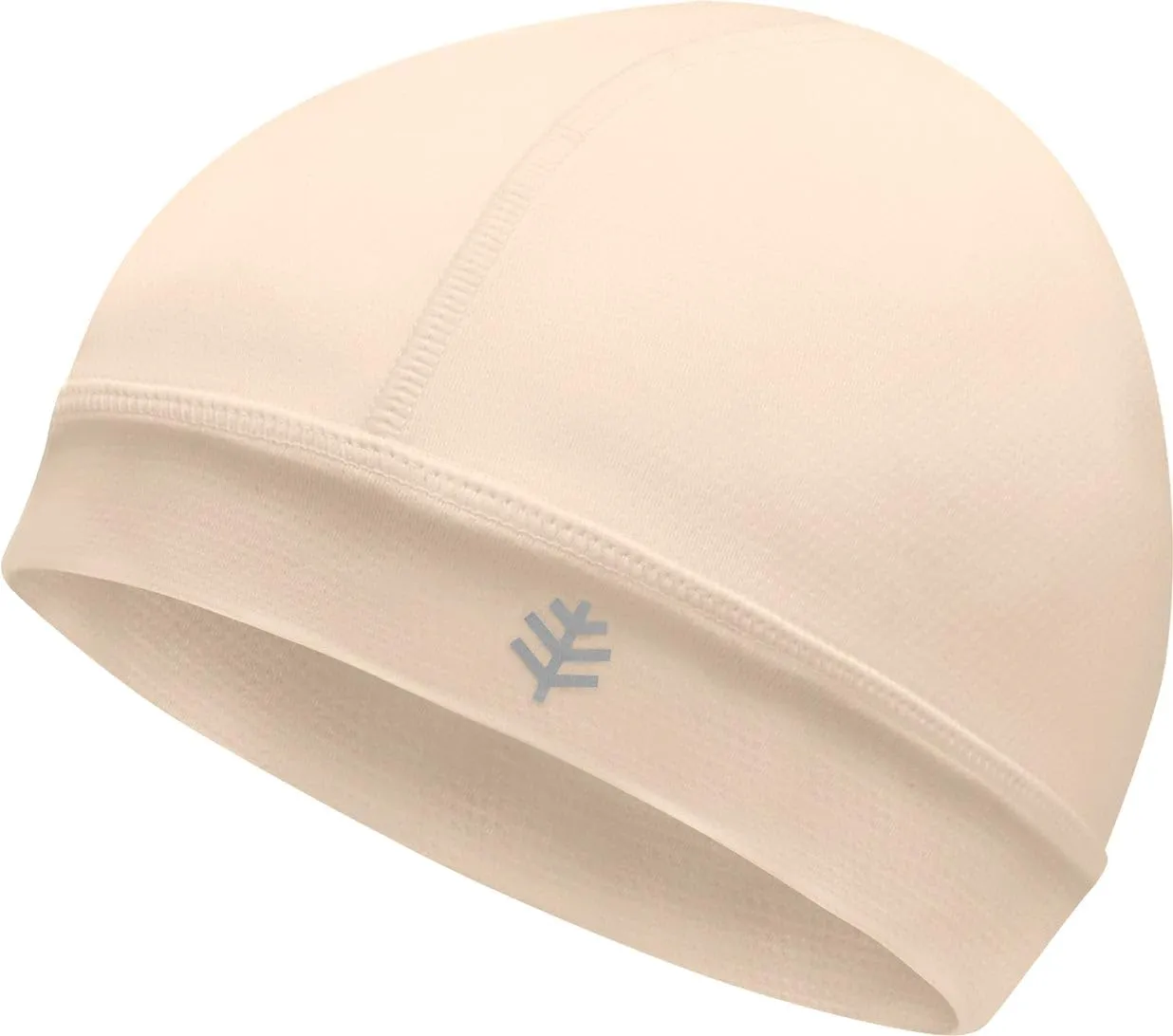 Coolibar UPF 50  Unisex Hubbard UV Skull Cap, Sleek Grey, Small/Medium, Solid - Sun Protective