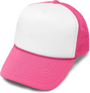 DALIX Youth Mesh Trucker Cap - Adjustable Hat (S, M Sizes)