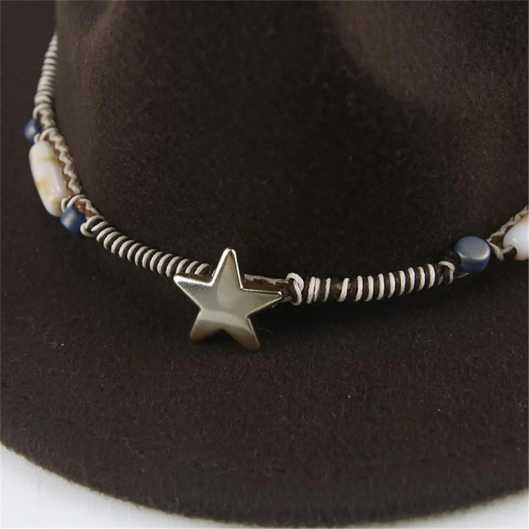 Fedoras Hats for Women British Top Hat Solid Casual Panama Hats for Men