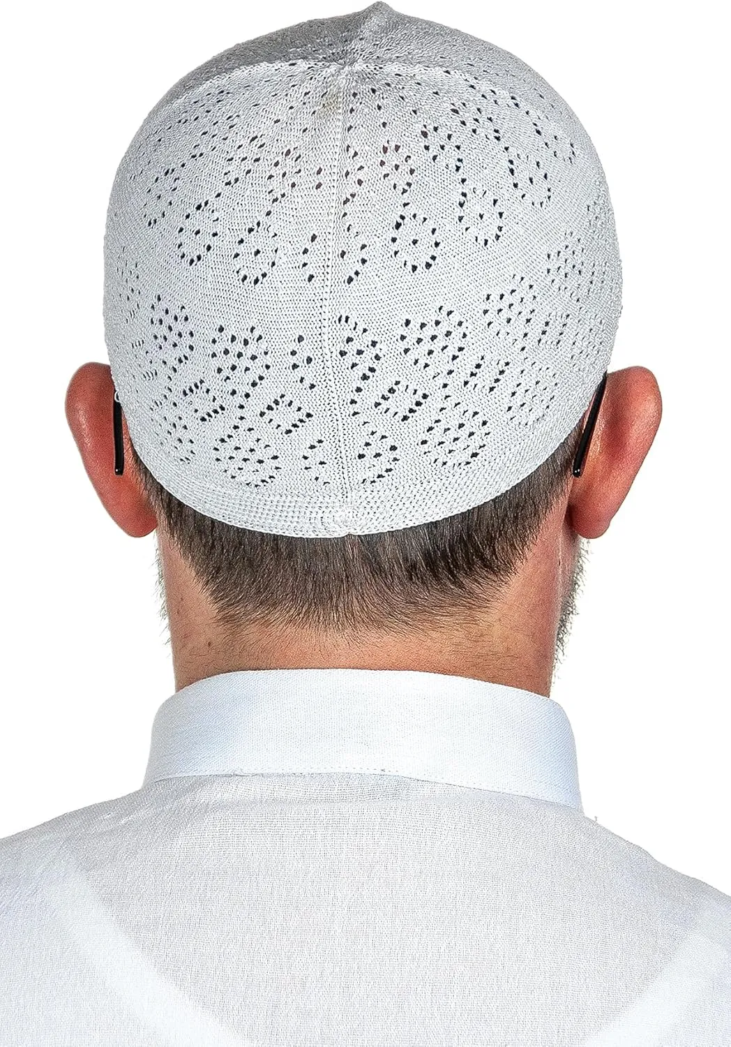 ihvan online Turkish Muslim Knitting Kufi Hats for Men, Taqiya, Takke, Peci, Islamic Caps, Islamic Gifts, Standart Size