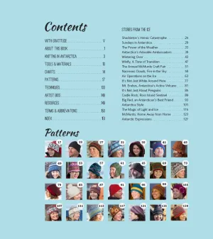 Knitting in Antarctica: 28 Beautiful Hat Patterns with Stories of Life 'On the Ice' Paperback  October 14, 2017