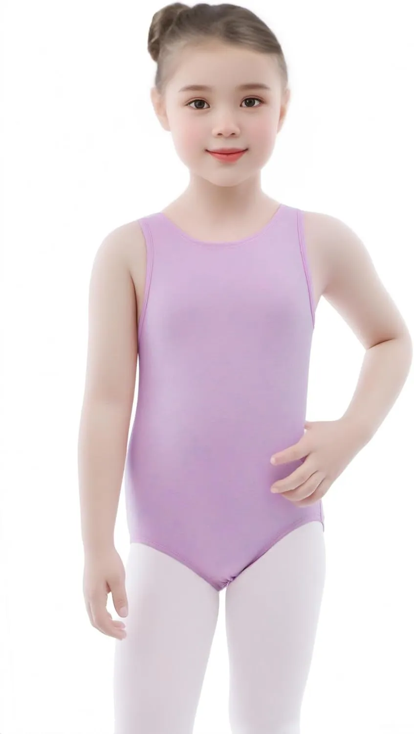 Magic Town Leotards for Girls Toddler Ballet Dance Tank Top Gymnastics bodysuit