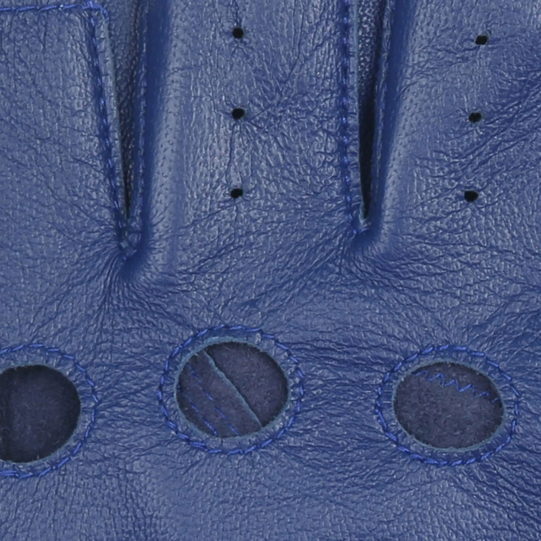 Men's Fingerless Leather Driving Gloves