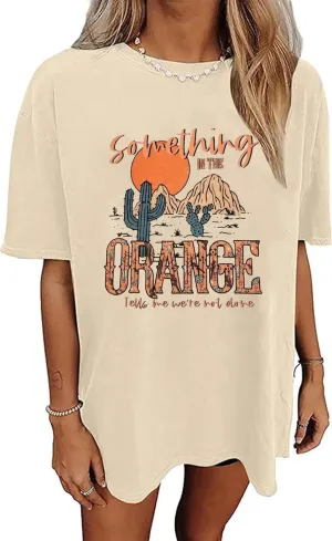 Oversized Wild West Cowboys T-Shirt for Women Vintage Country Music Tee Western Rodeo Graphic Tee Short Sleeve Loose Top