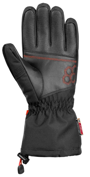Reusch Connor Gloves RTX XT - Black/Fire Red