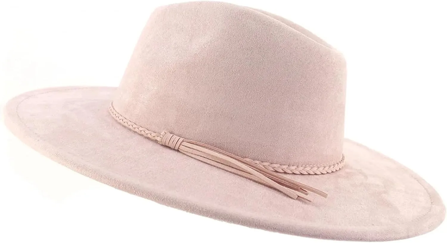 Unisex 9.5Cm Wide Brim Fedora Hat - For Winter Jazz And Church